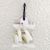 Suporte Curvyman Para Enrolar Fone De Ouvido Branco Nite Ize