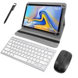 Melhor Capa Teclado E Mouse Para Tablet Samsung T595+ Caneta