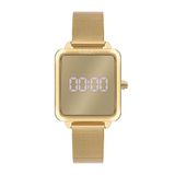 Relógio Euro Feminino Fashion Midi Dourado Euds8054ac/4d