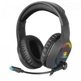 Headset Gamer RGB Holt Preto FORTREK