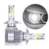 Kit Par Super Led Lumens 6500k 12v 24v H7 Farol Automotivo