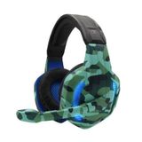 Headset Gamer Com Microfone Tecdrive Xp-6 Naval Camuflado