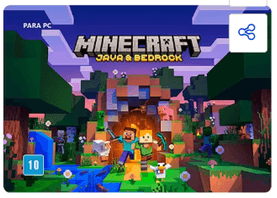 Gift Card Digital Xbox Minecraft R$99