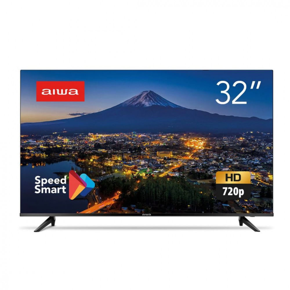 Smart Tv 32 Hd Aiwa Aws-tv32bl02a Android Hdr10 8832-01