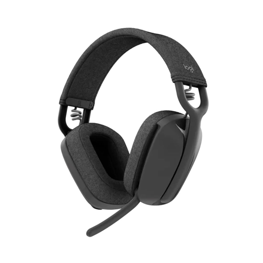 Headset Sem Fio Logitech Zone Vibe 100 Bluetooth Grafite - 981-001214