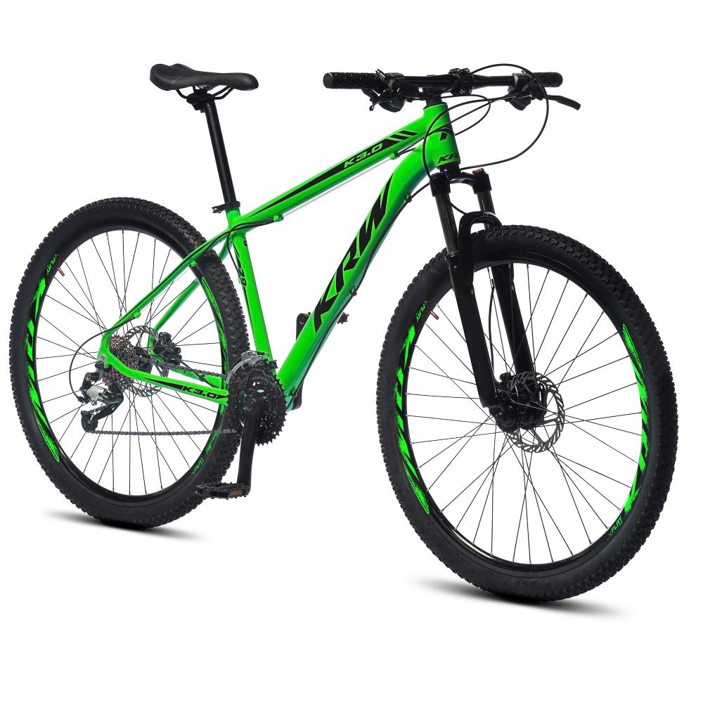 Bicicleta Aro 29 Krw Alumínio 24v Cambio Shimano Altus Freio Hidráulico E Suspensão Trava Ombro S36