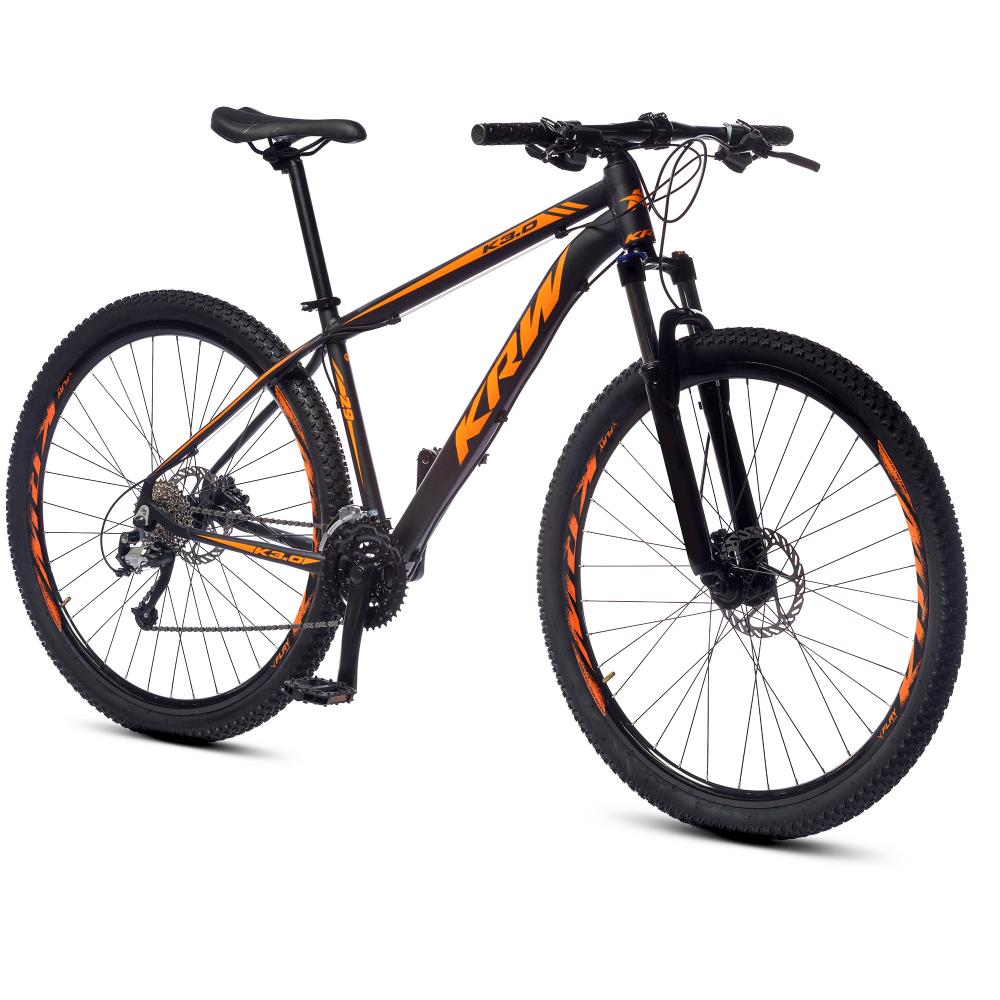 Bicicleta Aro 29 Krw Alumínio 24v Cambio Shimano Altus Freio Hidráulico E Suspensão Trava Ombro S36