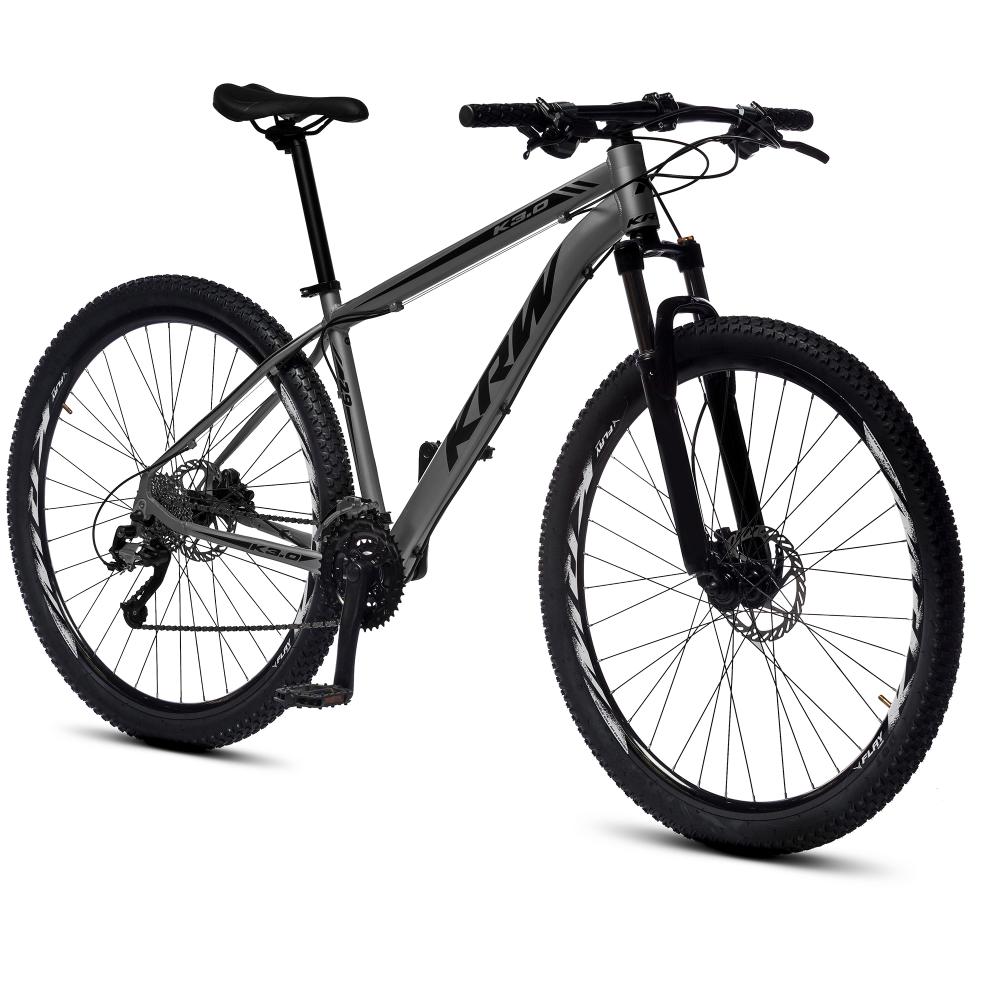 Bicicleta Aro 29 Krw Alumínio 24v Cambio Shimano Altus Freio Hidráulico E Suspensão Trava Ombro S36