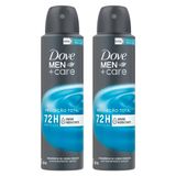 Kit 2 Desodorante Aerosol Dove Men+care Proteção Total 150ml Cada.