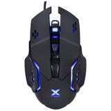 Mouse Gamer Galatica 2400 Dpi Led Azul Cabo Usb 1,8 Metros T