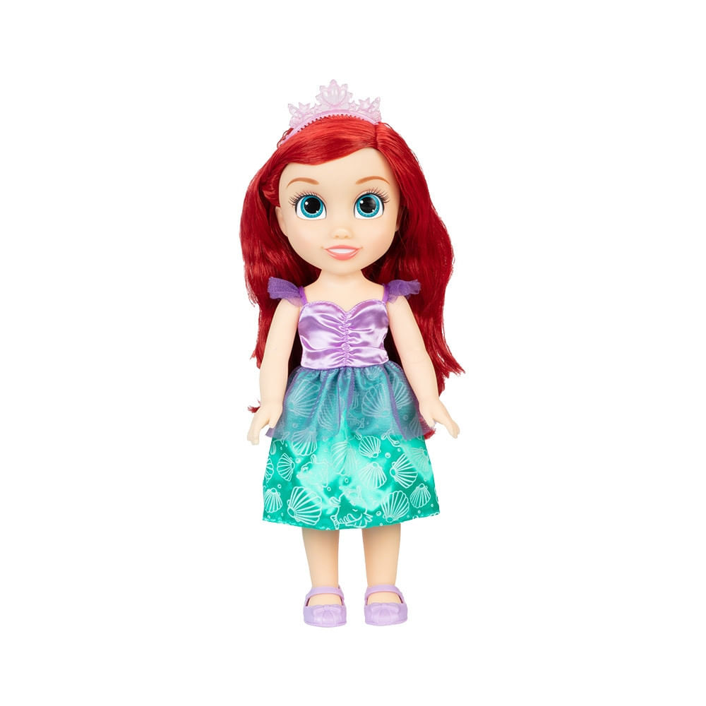 Boneca Disney Princesas Ariel Kit Com Fantasia Sapatos E Acessórios Tam. Único Multikids - Br2331