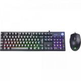 Kit Teclado E Mouse Usb Gamer Km300f Preto