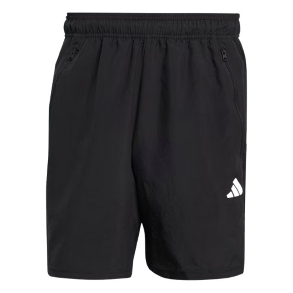 Short Adidas Malha Plana Preto-masculino