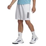 Short Adidas Tennis Club 3 Listras Branco-masculino