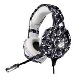 Fone Headset Gamer Onikuma K5 Camuflado Profissional Pc Ps4