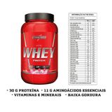 Whey 100% Pure 900g Integralmedica - Morango Morango