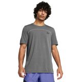 Camiseta De Treino Masculina Under Armour Vanish Seamless Wordmark P Cinza