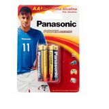 Pilha Alcalina Aa Panasonic Power Alkaline 1,5v: Desempenho Superior Em Pilhas Alcalinas Para Suas Necessidades.