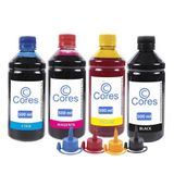 Kit 4 Tintas para HP Ink Tank 416 |GT51|GT52 500ml Cores