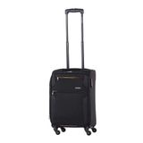 Mala De Viagem Grande Expansível Poliester Samsonite Bahia Cadeado Tsa Rodas 360 Preto G