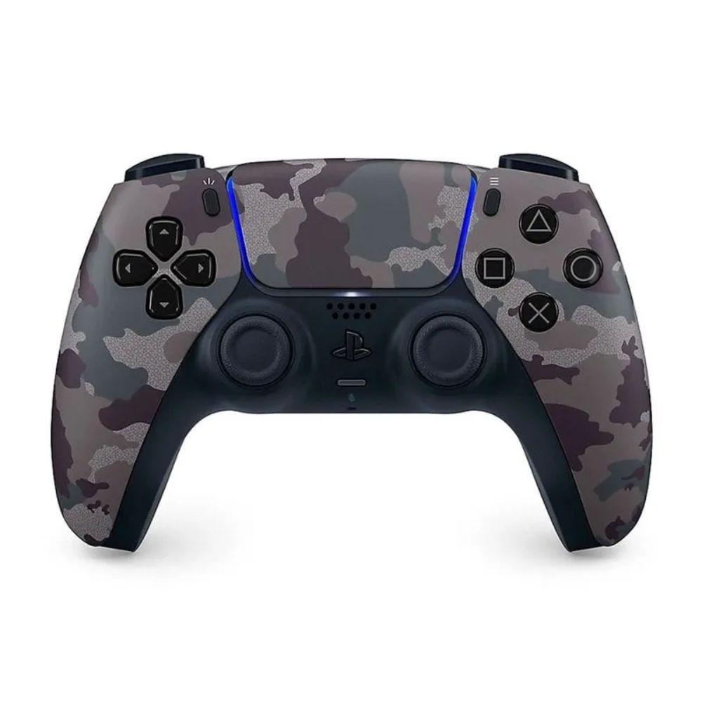 Controle Ps5 Sem Fio Dualsense Sony Camuflado Cinza Cfi-zct1w