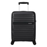 Mala De Viagem Media Em Polipropileno American Tourister Sunside Cadeado Tsa Preta M