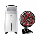 Wap Climatizador De Ar Air Protect E Polishop Ventilador De Mesa E Parede 8 Pas | 127v