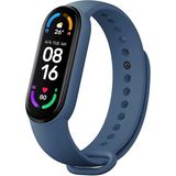 Xiaomi Mi Smart Band 6 Pulseira De Correia (3-pack) Azul Laranja B