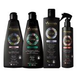 Kit Arvensis Cachos Shampoo Condicionador Ativador Day After