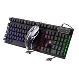 Kit Teclado E Mouse Gamer Rgb Hz-550