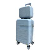 Kit Mala De Bordo 10kg +frasqueira Polipropileno Inquebrável