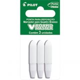 Kit Marcador Quadro Branco Recarregável + Apagador De Quadro Branco + Ponta Para Marcador Pilot Azul