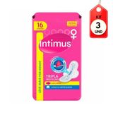 Kit C-03 Intimus Absorventes Íntimos Gel Suave C-a C-16