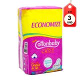 Kit C-03 Cottonbaby Lady Suave C- Abas C-16 Absorvente