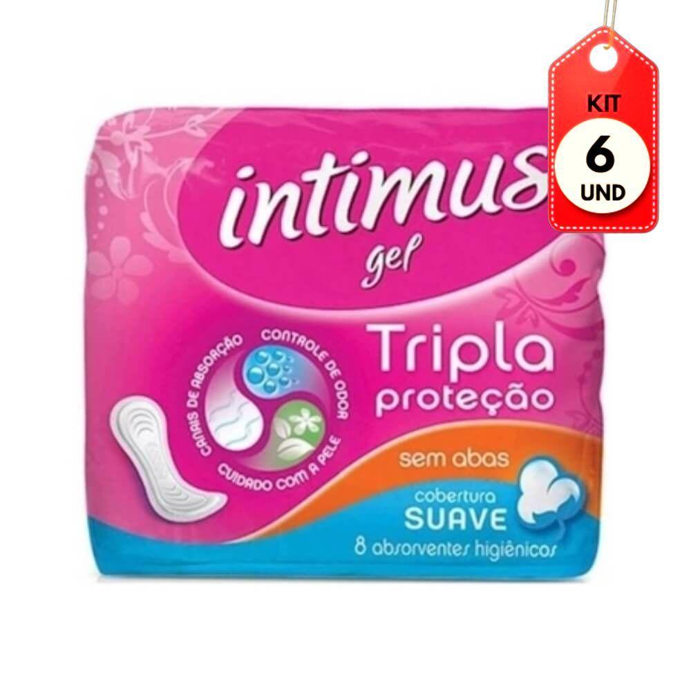 Kit C-06 Intimus Gel Absorvente Higiênico Seca S- Abas C-8