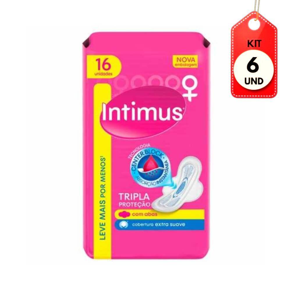 Kit C-06 Intimus Absorventes Íntimos Gel Suave C-a C-16