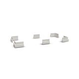 Multiuso De Cozinha Kit 6 Pés Pvc B111 Branco - Kappesberg