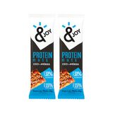 Kit 2 Barra De Proteína Protein Nuts &amp;joy Coco E Amêndoas Com 35g