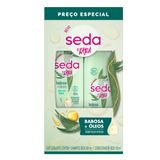 Kit Seda Shampoo 300ml E Condicionador 190ml Babosa + Óleos