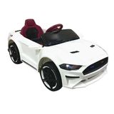 Mini Carro Elétrico Infantil Com Controle Remoto Branco Importway