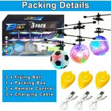3 Pack Flying Ball Kids Rc Toys, Enchimento De Meias De Natal