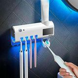 Suporte Escovas E Creme Dental Ideal Fixação Na Parede E
