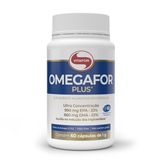 Ômegafor Plus (60 Caps) - Vitafor Sem Sabor