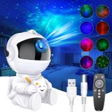 Astronauta Starry Sky Luz Noturna Galaxy Star Projector Para