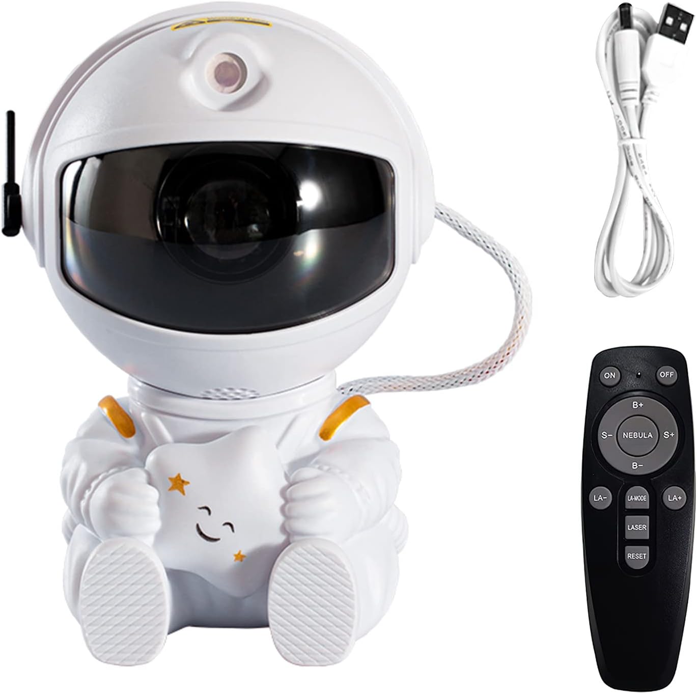 Astronauta Galaxy Night Light Projector Estética Decoração Do Quarto