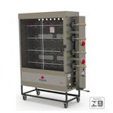 Forno Assador Rotativo Progás Pr-621 A Gás Bivolt 40kg/ 20 Frangos