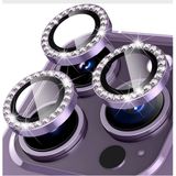 Kit 3 Película Lente Câmera Strass Brilho Compatível Com Iphone 13 Pro Tela 6.1 Proteção