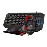 Kit De Teclado E Mouse Gamer Completo Targa