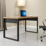 Mesa Escritório Estilo Industrial F20 Freijó-preto Fosco - Pradel