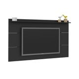 Painel Para Tv Até 75&quot; Slim Preto Artely Preto